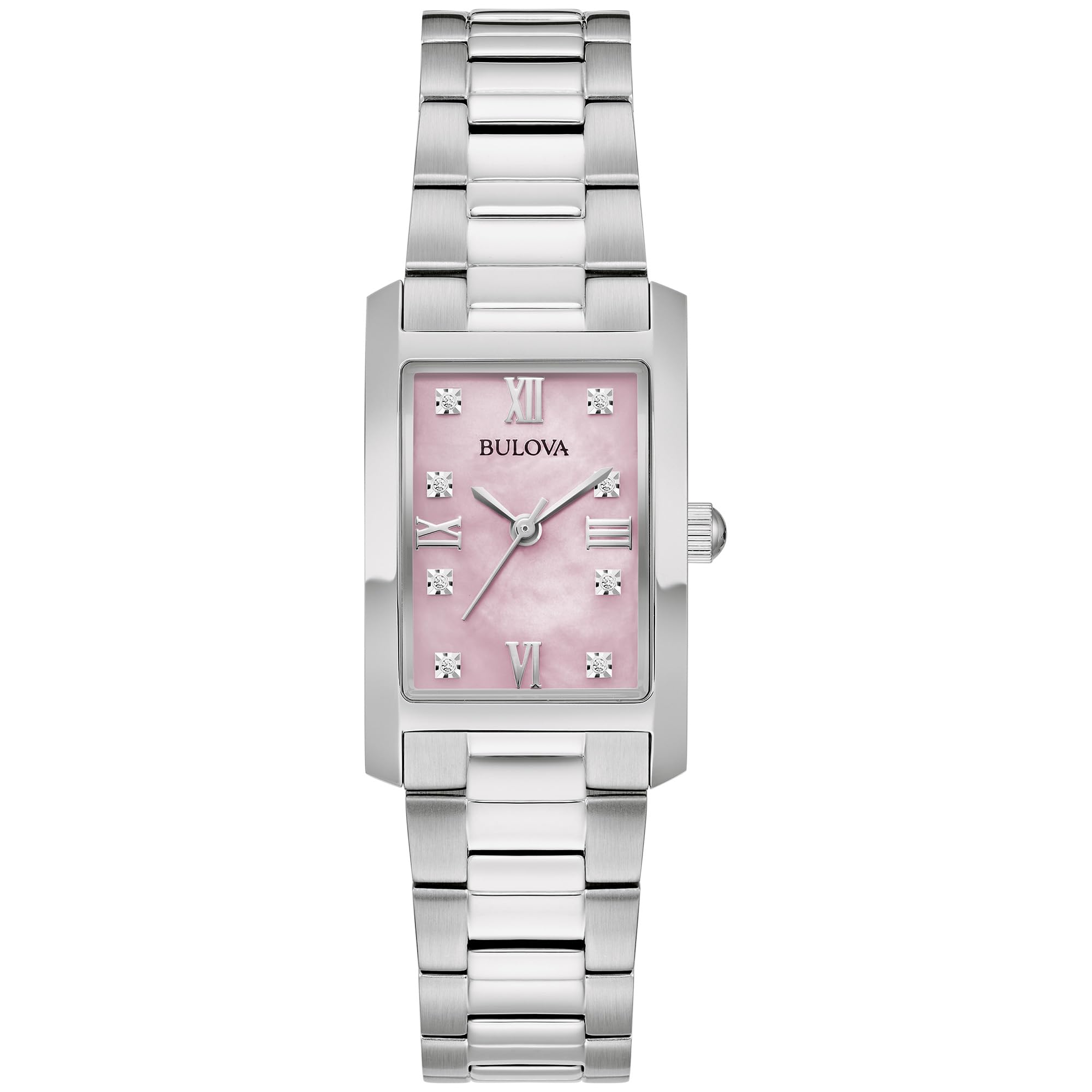 Amazon.co.jp: Bulova レディース クラシック ダイヤモンド ツートーン